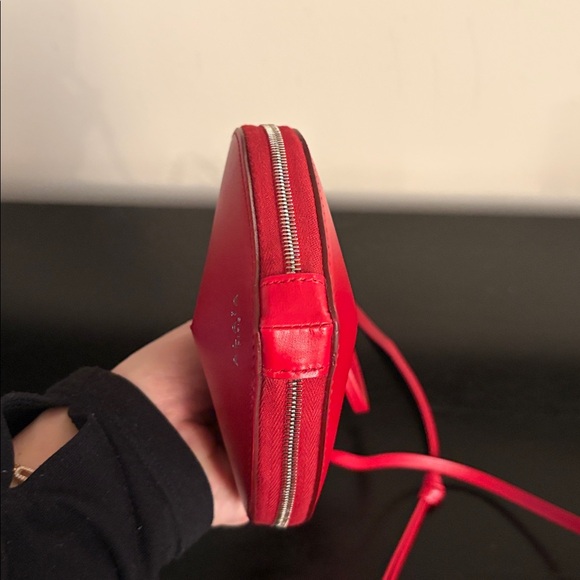 Alaia Le Coeur (Heart) Small Red Leather Calfskin Bag, RARE IN THIS COLOR & SIZE - Picture 9 of 17